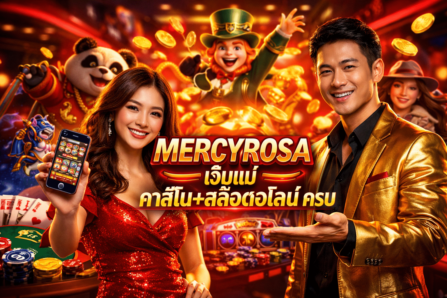 MERCYROSA เว็บแม่ คาสิโน + สล็อตออนไลน์ ครบ