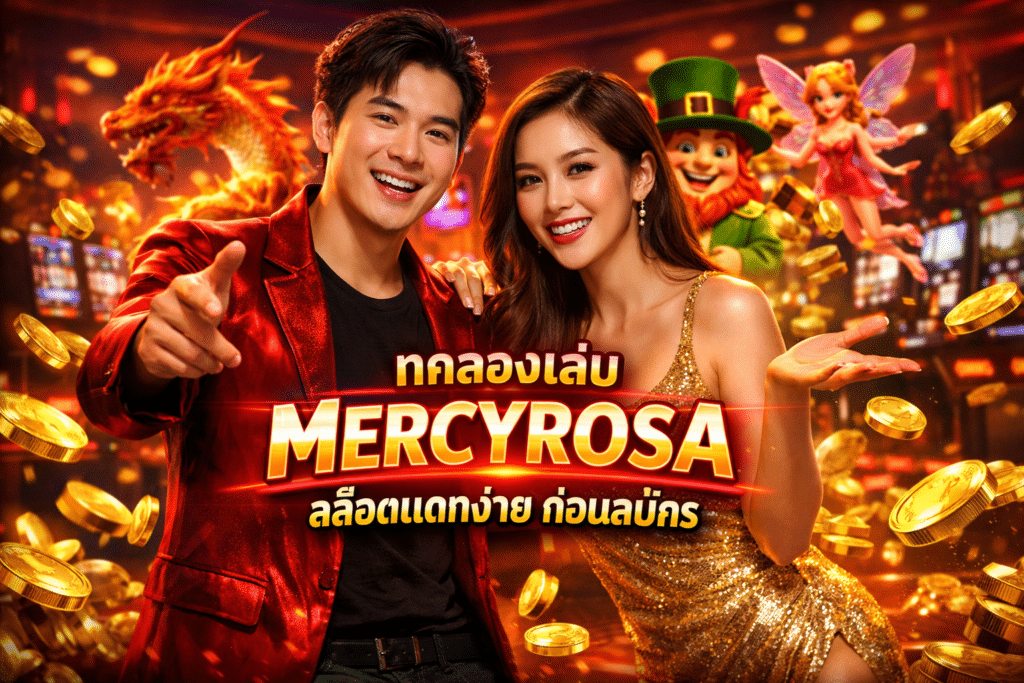 ทดลองเล่น MERCYROSA สล็อตแตกง่าย ก่อนสมัคร