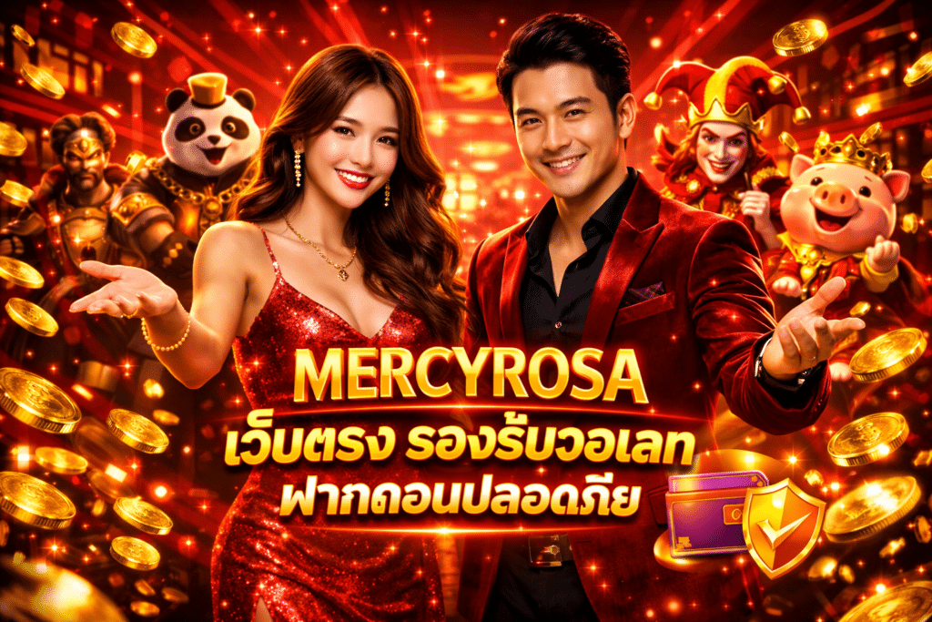 MERCYROSA เว็บตรง รองรับวอเลท ฝากถอนปลอดภัย
