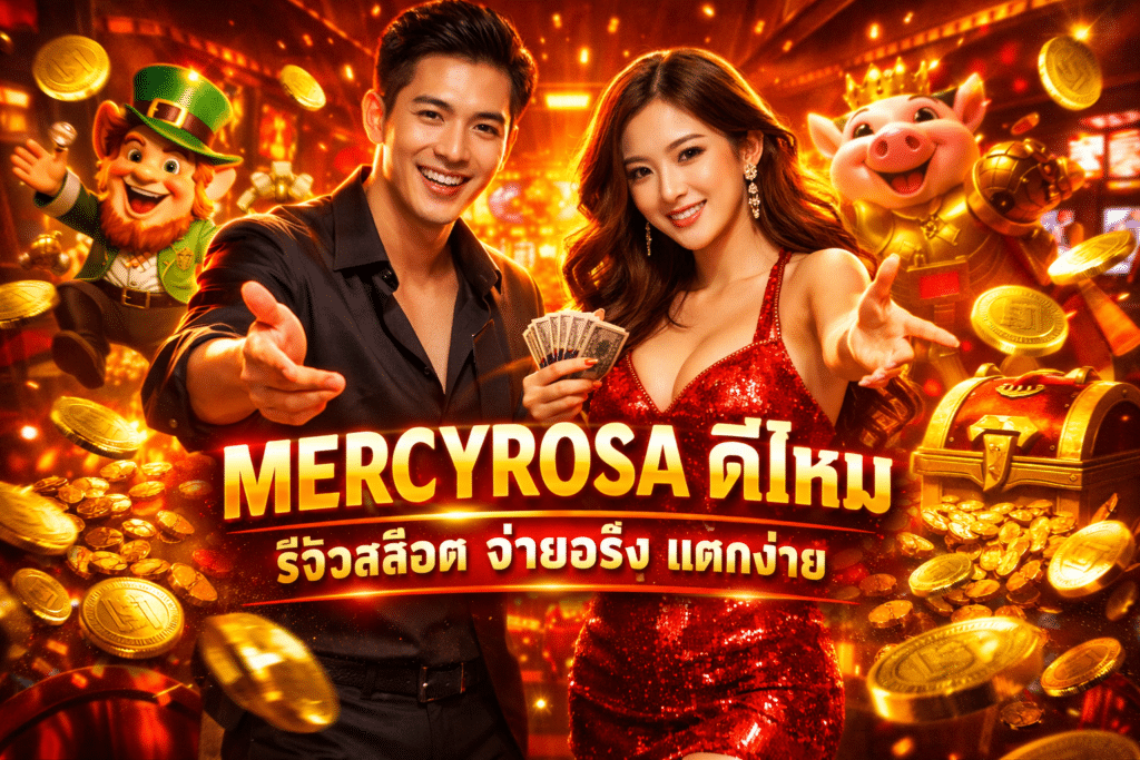 MERCYROSA ดีไหม รีวิวสล็อต จ่ายจริง แตกง่าย